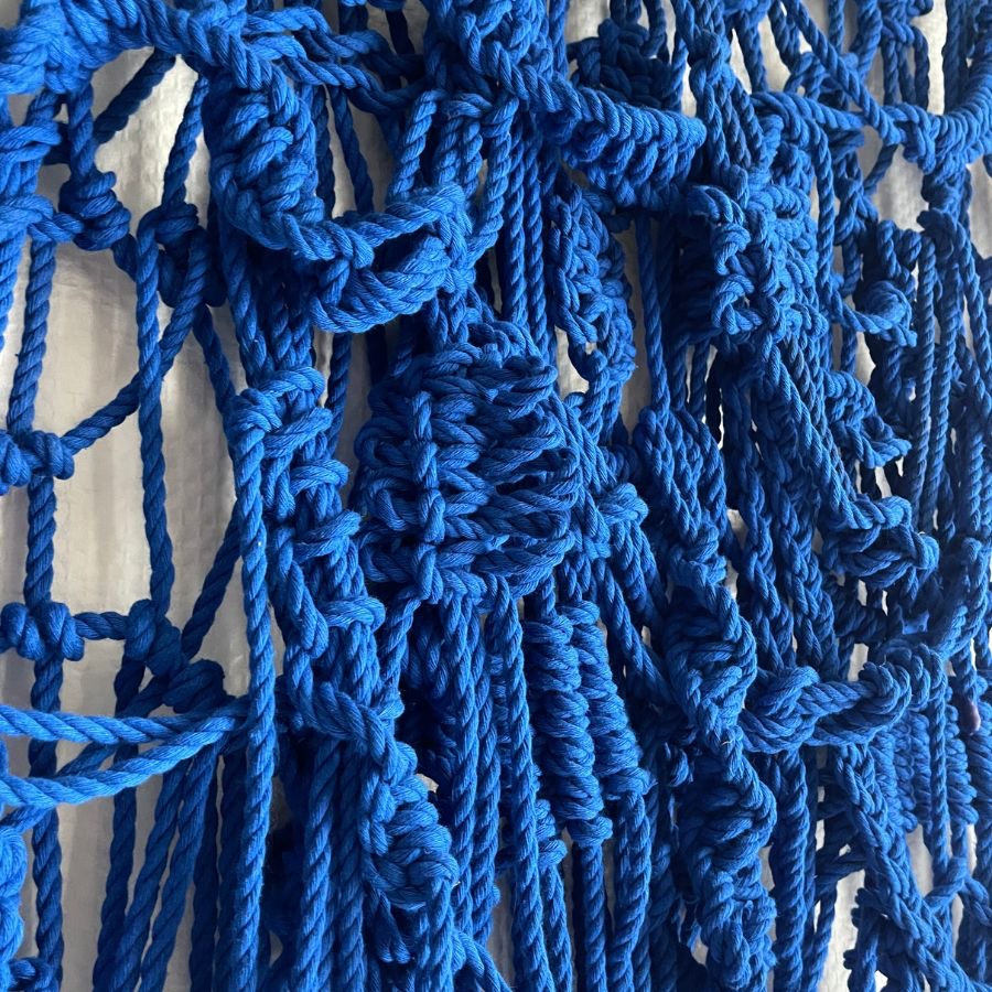 Tenture murale en macramé XL "HOLBOX" – Image 4