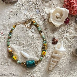 Bracelet coloré "MADI"multi-pierres