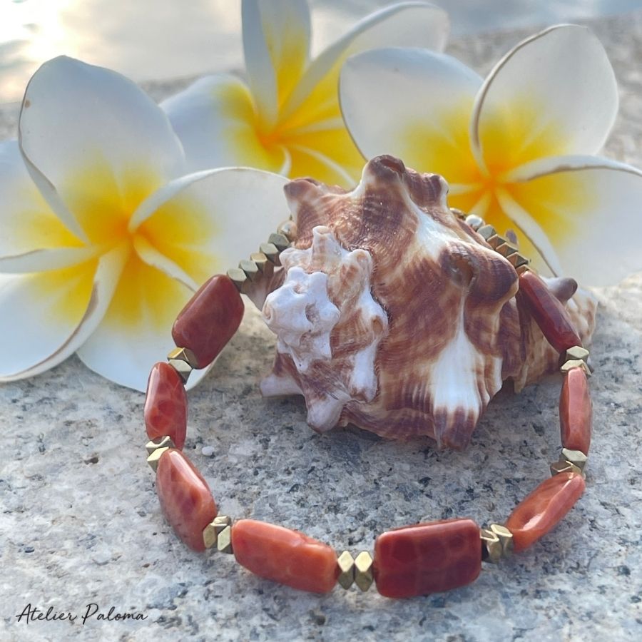 Bracelet "HAVANE" orange