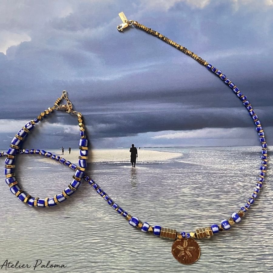 Collier "SAND DOLLAR" pendentif dollar des sables – Image 2