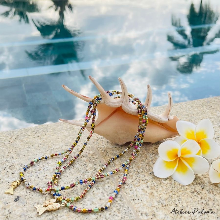 Collier "BUBBLE FISH" pendentif poisson – Image 2