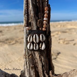 Collier talisman gri-gri